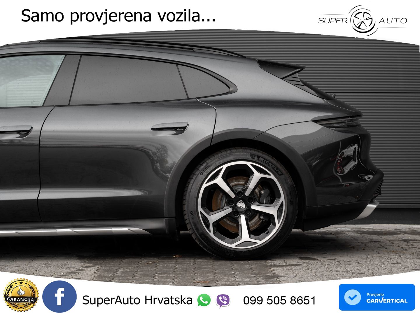 Porsche Taycan Cross Turismo 4 105 kWh (435 KS)