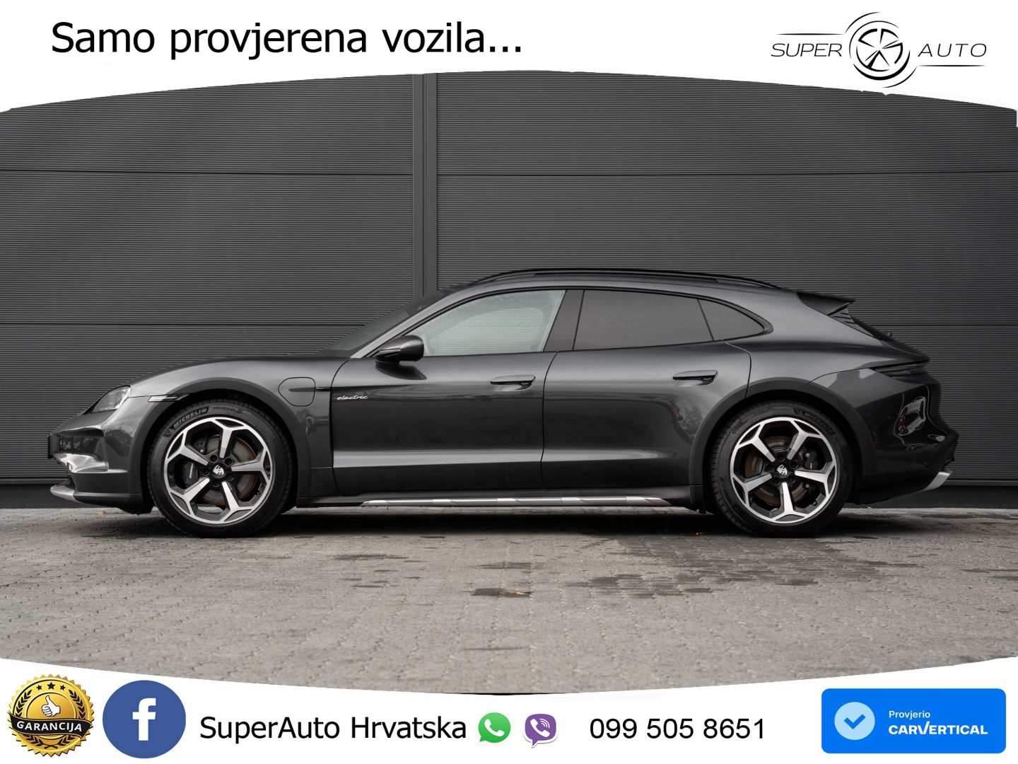 Porsche Taycan Cross Turismo 4 105 kWh (435 KS)