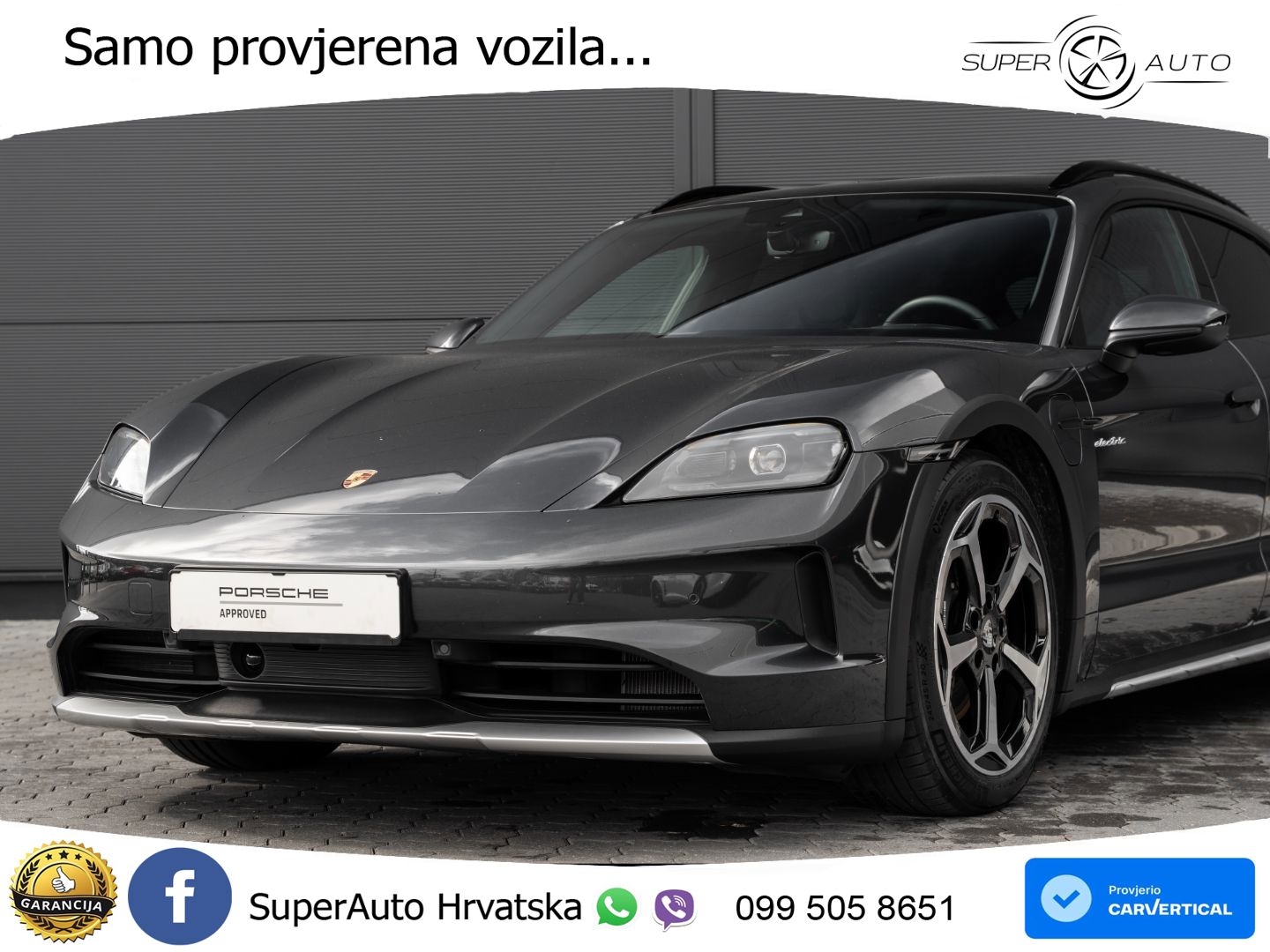 Porsche Taycan Cross Turismo 4 105 kWh (435 KS)