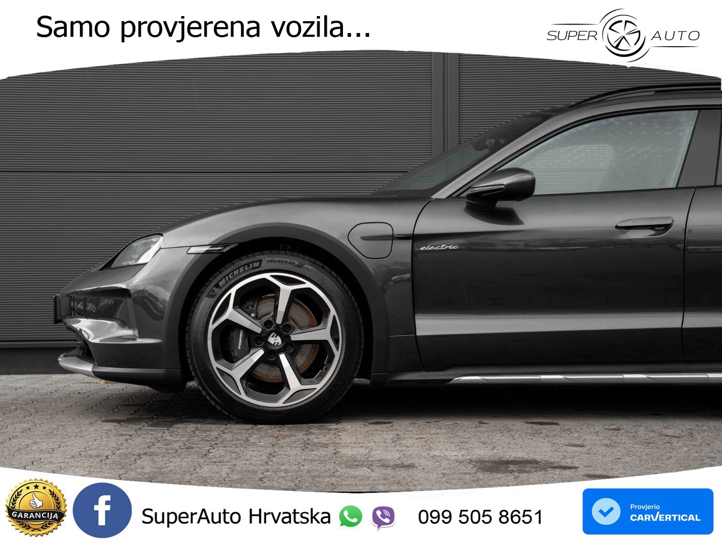 Porsche Taycan Cross Turismo 4 105 kWh (435 KS)