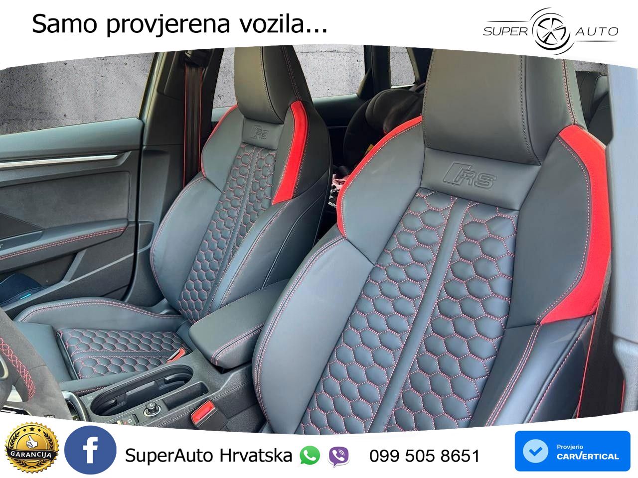 Audi RS3 Sportback 2.5 TFSI (400 KS) quattro S tronic LED+GR SJED+ACC