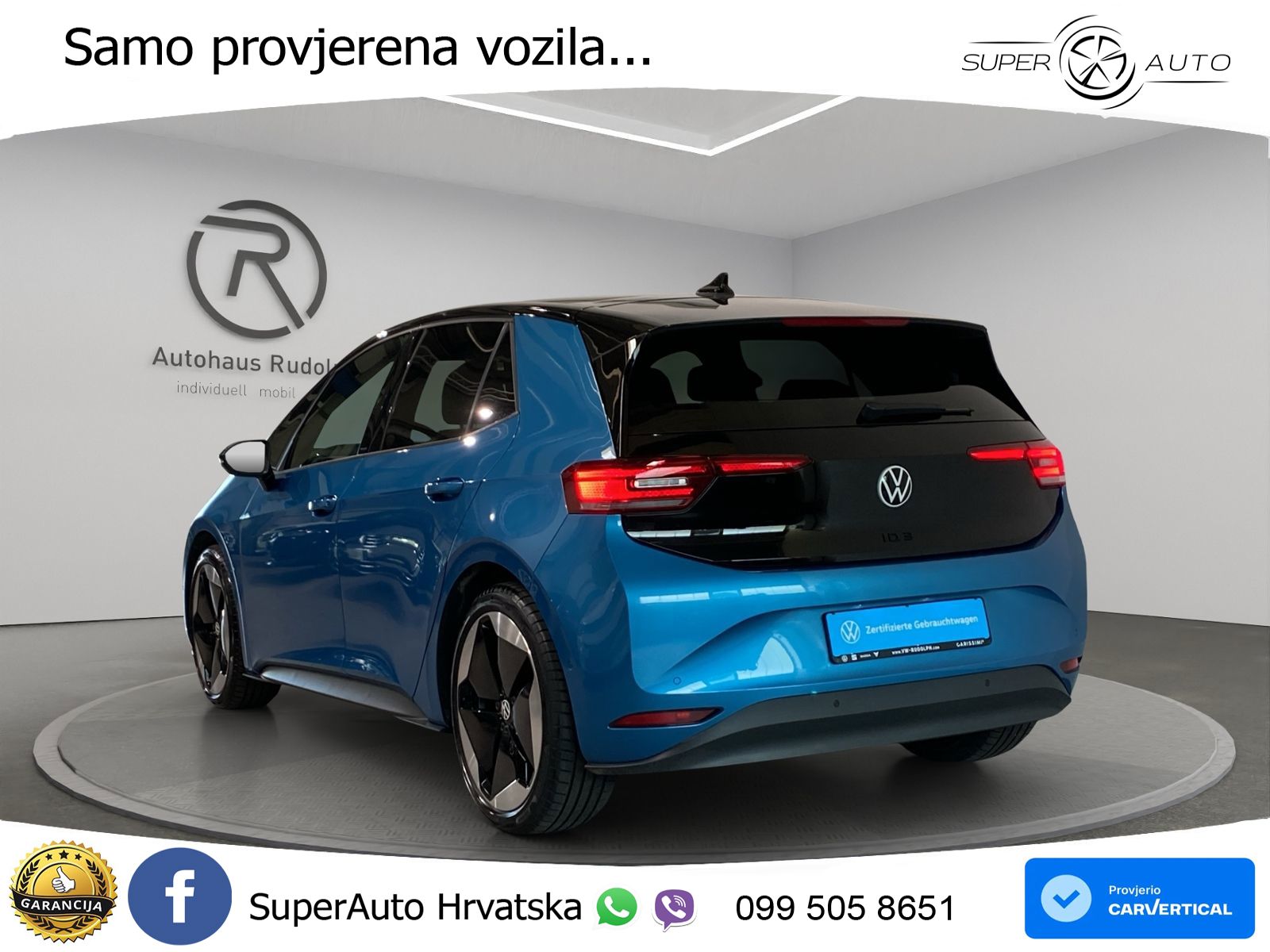 Volkswagen ID.3 Pro S 82 kWh (231 KS)