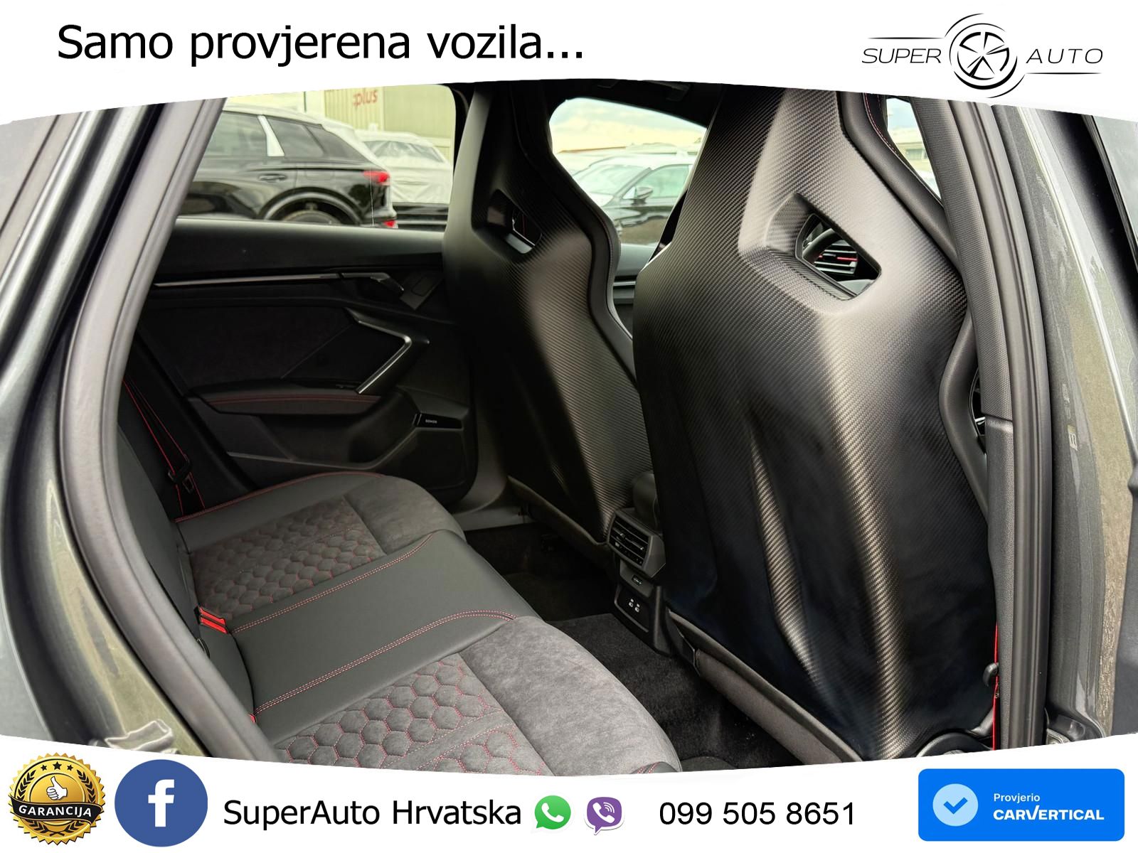 Audi RS3 Sedan 2.5 TFSI (400 KS) quattro S tronic LED+GR SJED+ACC