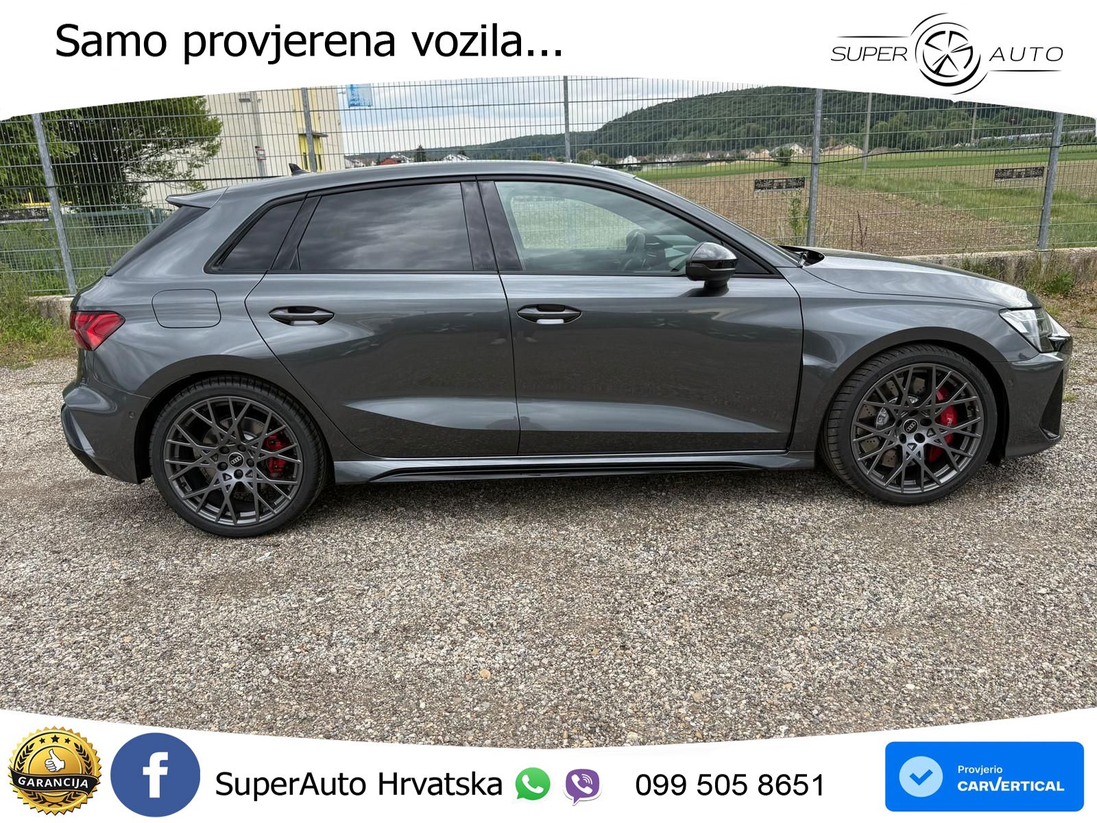 Audi RS3 Sedan 2.5 TFSI (400 KS) quattro S tronic LED+GR SJED+ACC