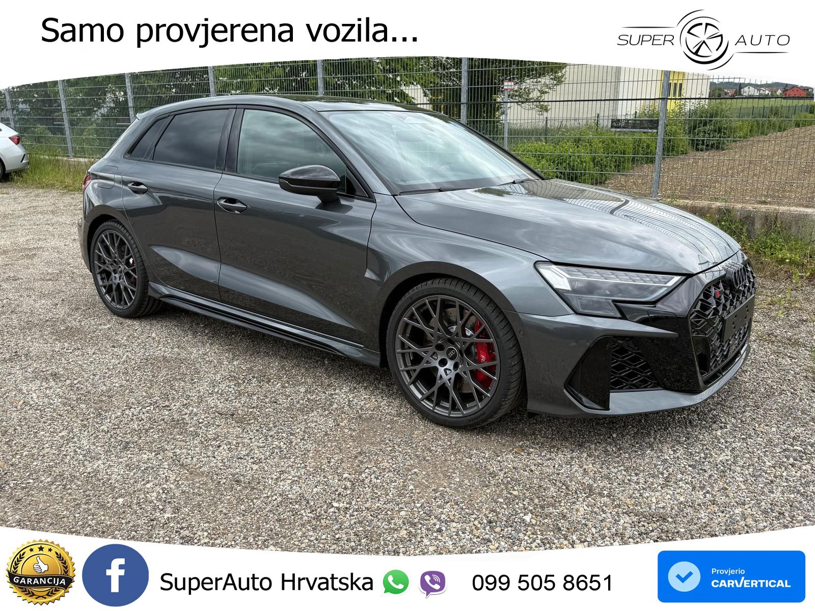 Audi RS3 Sedan 2.5 TFSI (400 KS) quattro S tronic LED+GR SJED+ACC