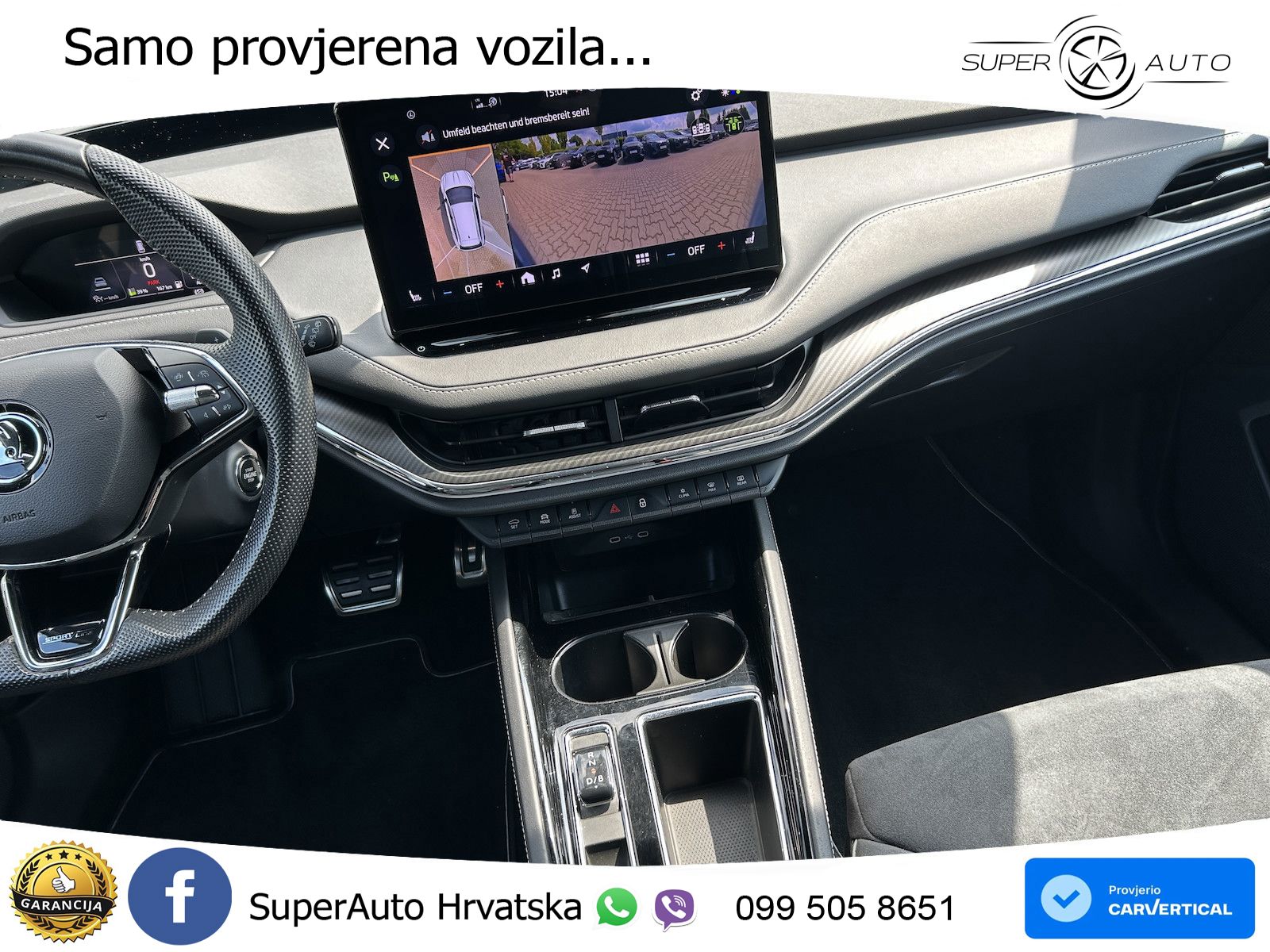 Škoda Enyaq iV 80x 82 kWh (265 KS) AWD SportLine LED+GR SJED+ACC