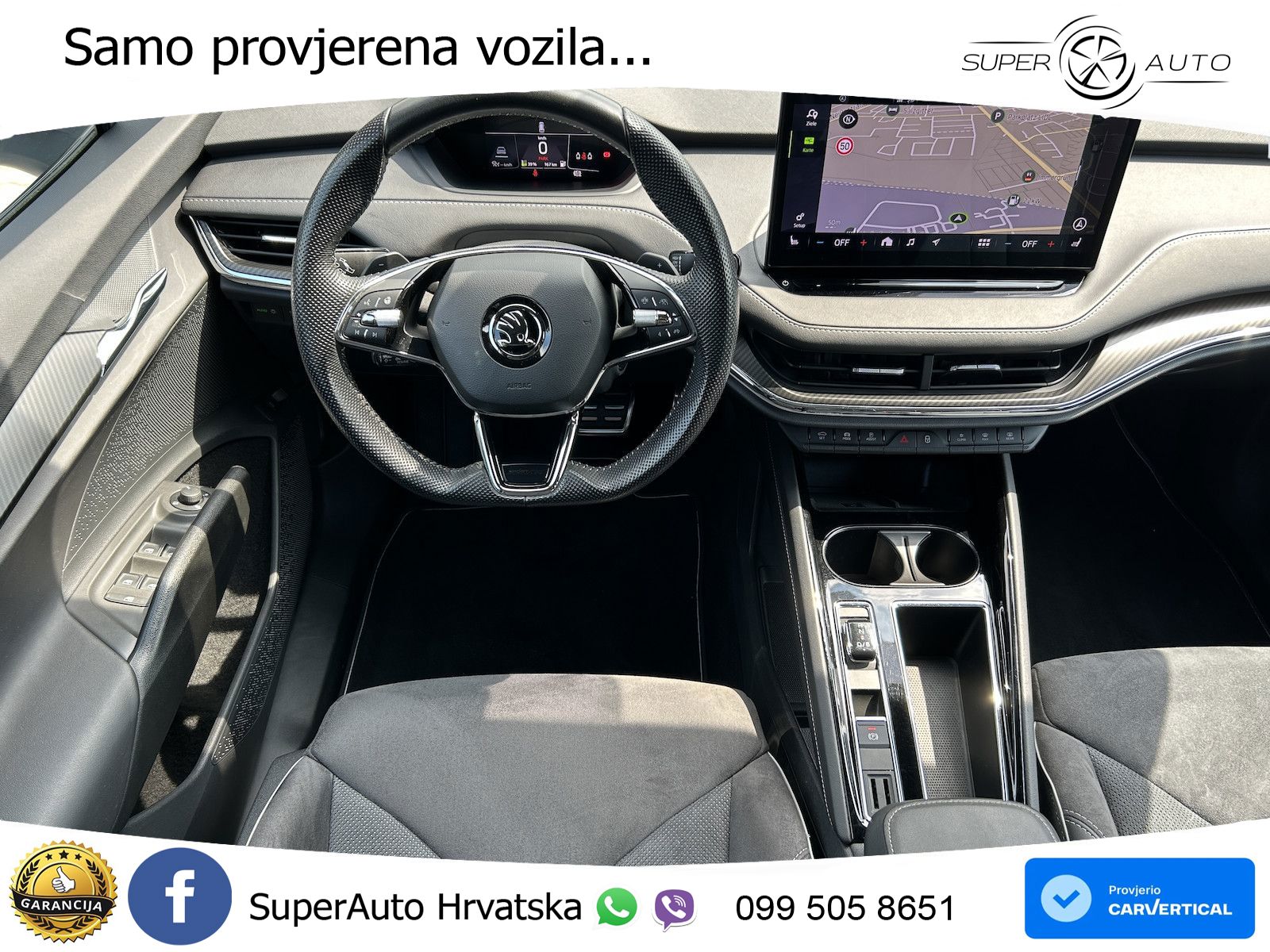 Škoda Enyaq iV 80x 82 kWh (265 KS) AWD SportLine LED+GR SJED+ACC