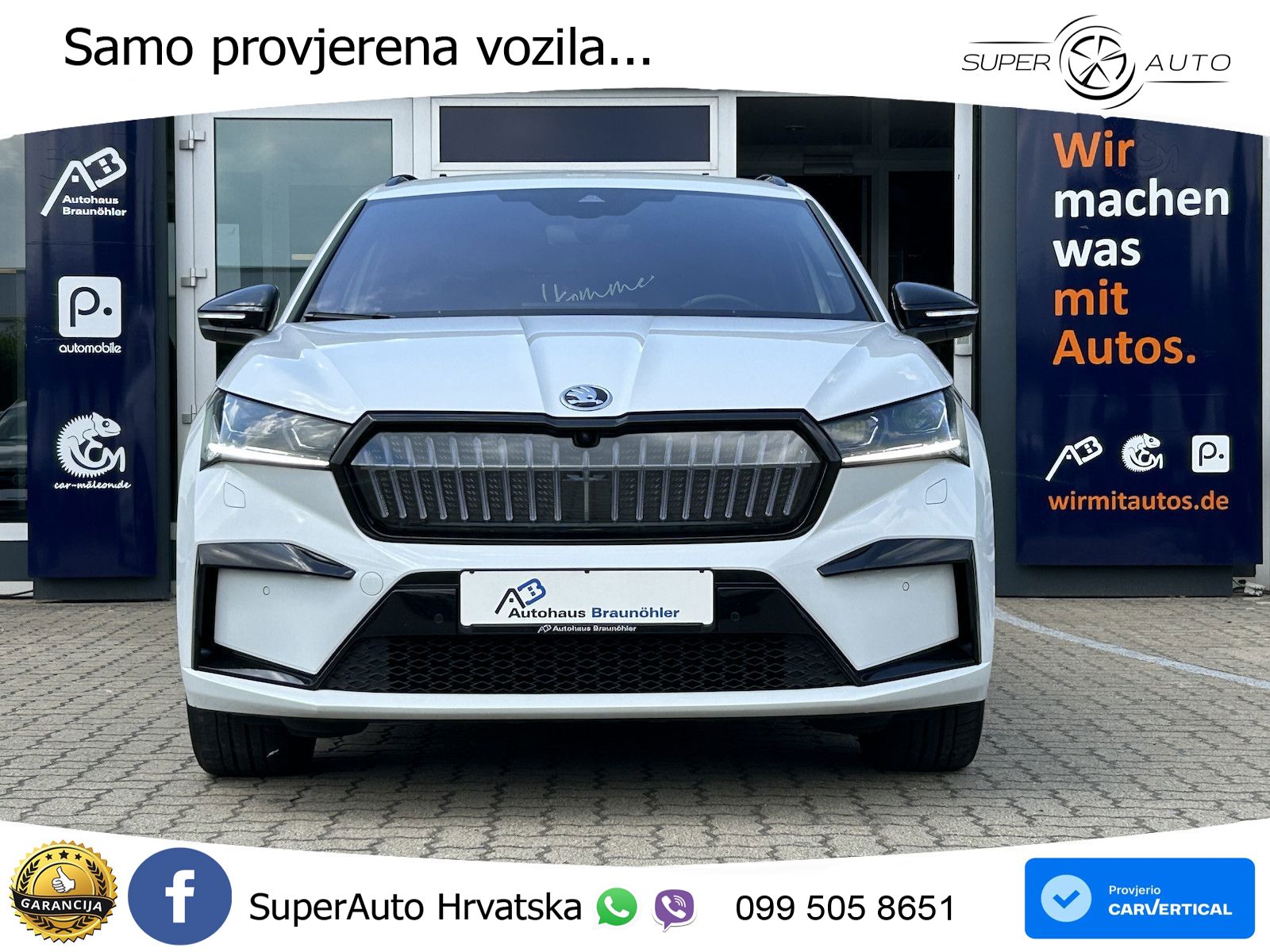 Škoda Enyaq iV 80x 82 kWh (265 KS) AWD SportLine LED+GR SJED+ACC