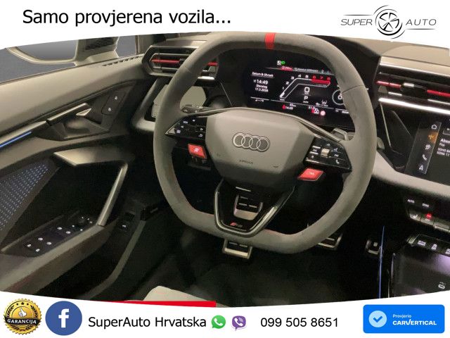 Audi RS3 Sedan 2.5 TFSI (400 KS) quattro S tronic LED+GR SJED+ACC