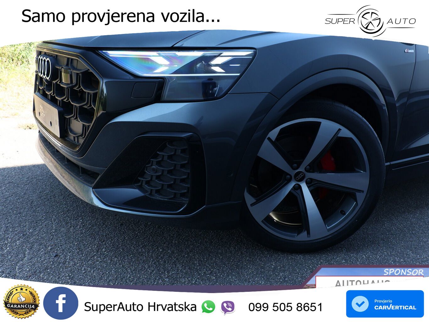 Audi Q8 50 TDI V6 (286 KS) quattro Tiptronic LED+GR SJED+ACC