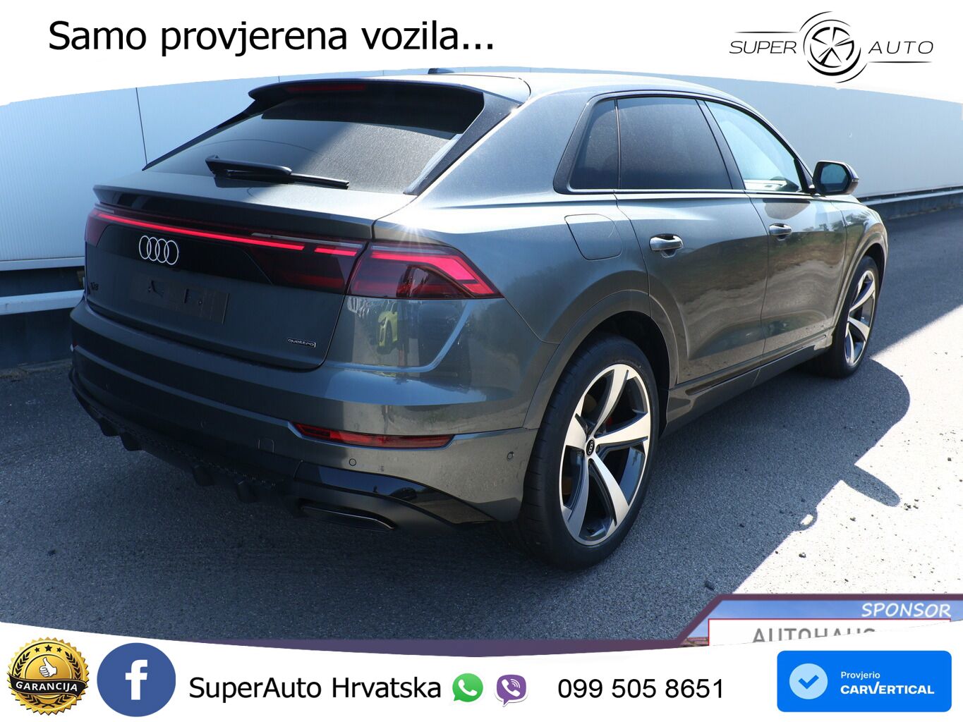 Audi Q8 50 TDI V6 (286 KS) quattro Tiptronic LED+GR SJED+ACC