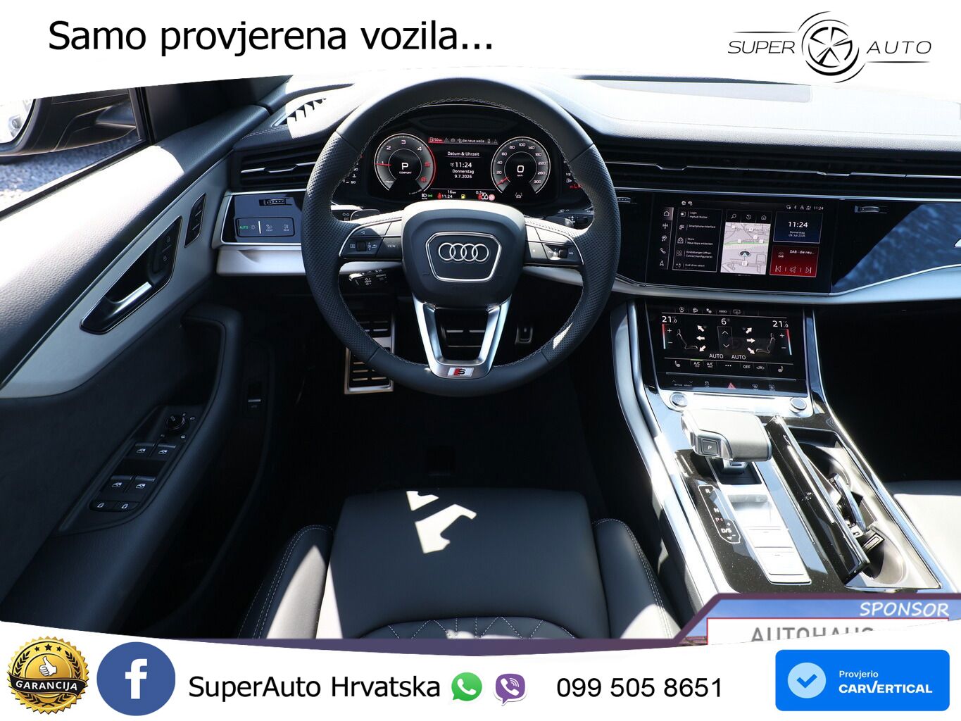 Audi Q8 50 TDI V6 (286 KS) quattro Tiptronic LED+GR SJED+ACC