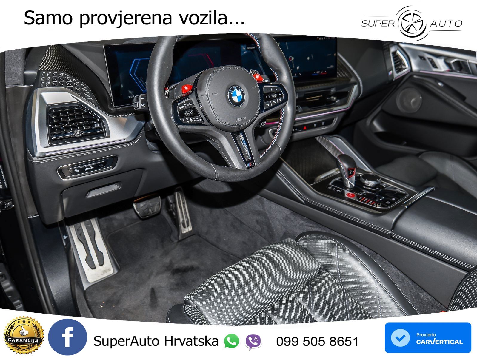 BMW XM 4.4 V8 (653 KS) xDrive Steptronic LED+GR SJED+ACC