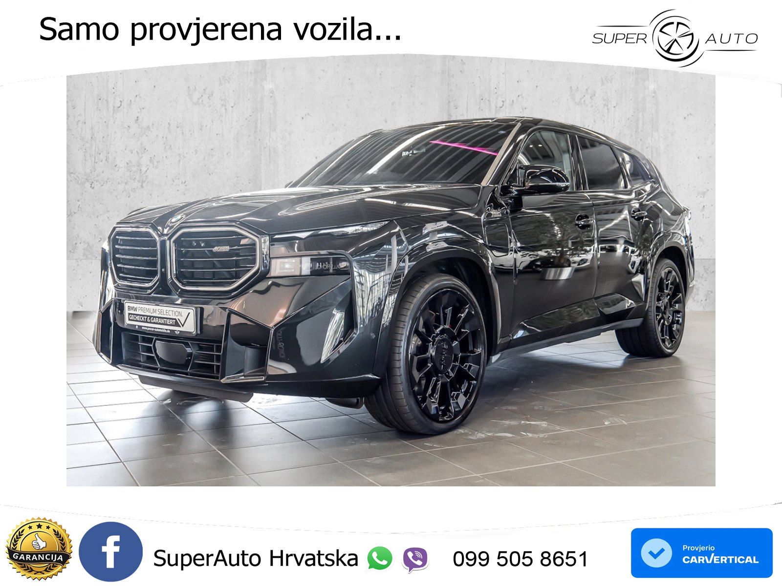 BMW XM 4.4 V8 (653 KS) xDrive Steptronic LED+GR SJED+ACC