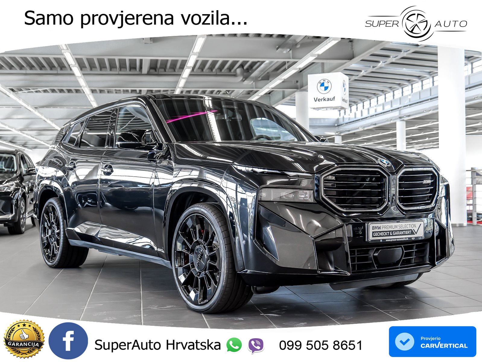 BMW XM 4.4 V8 (653 KS) xDrive Steptronic LED+GR SJED+ACC