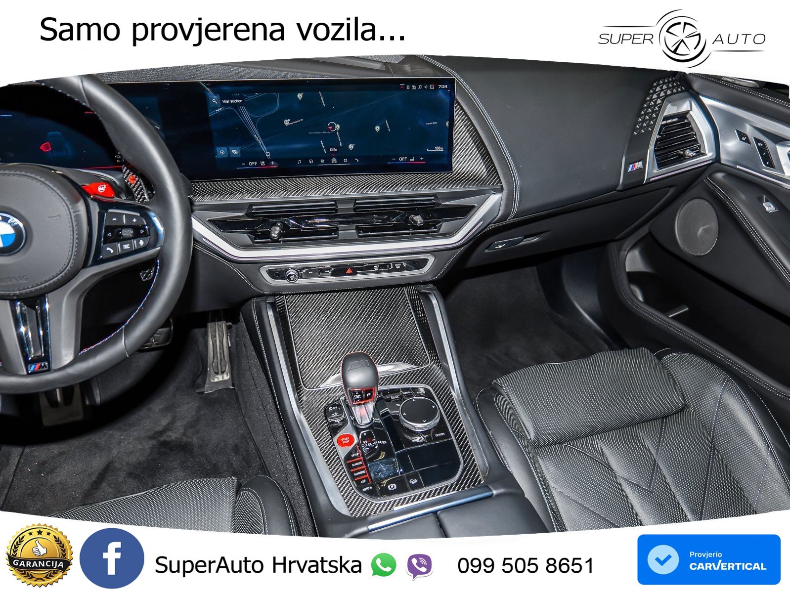 BMW XM 4.4 V8 (653 KS) xDrive Steptronic LED+GR SJED+ACC
