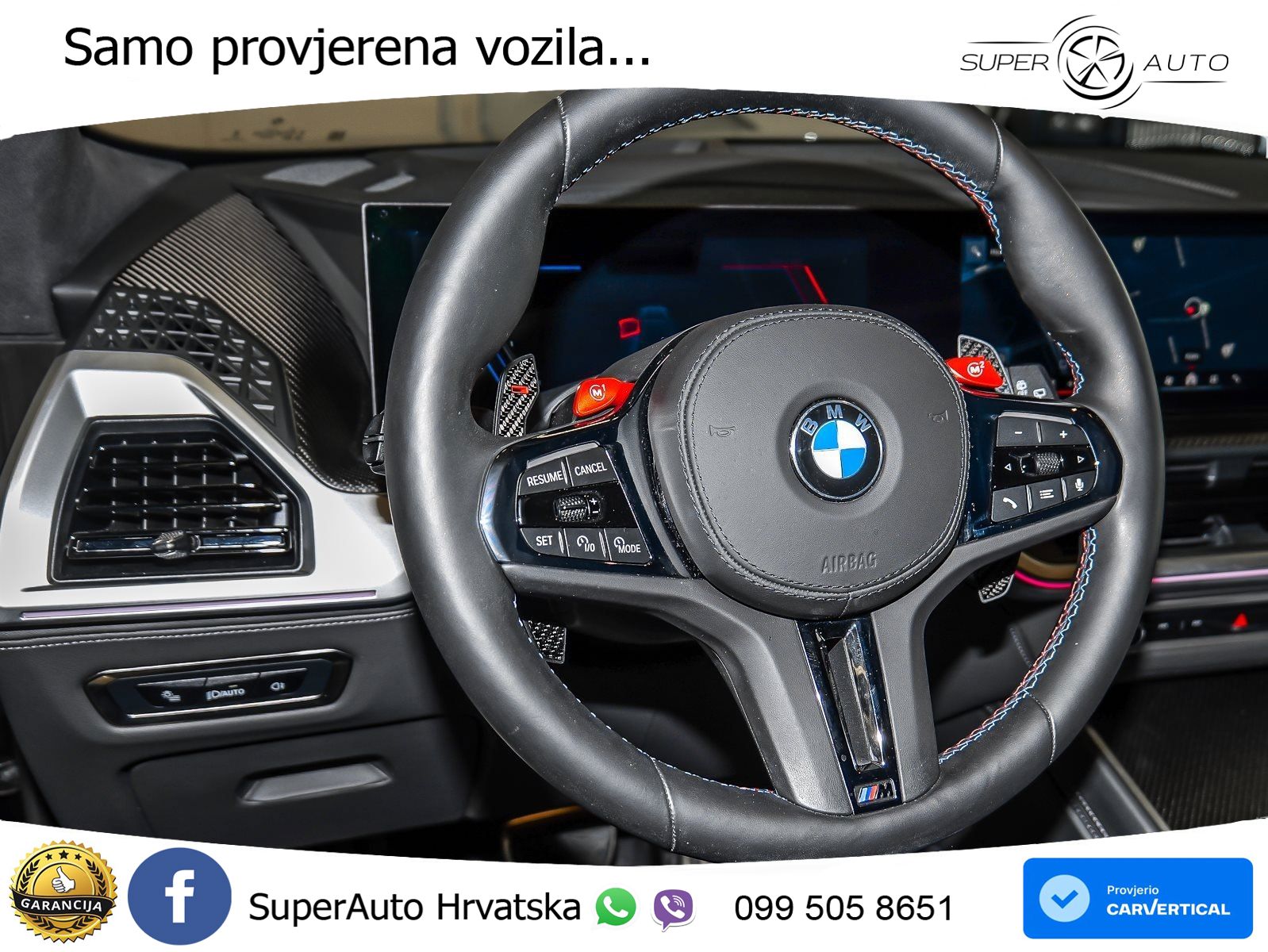 BMW XM 4.4 V8 (653 KS) xDrive Steptronic LED+GR SJED+ACC