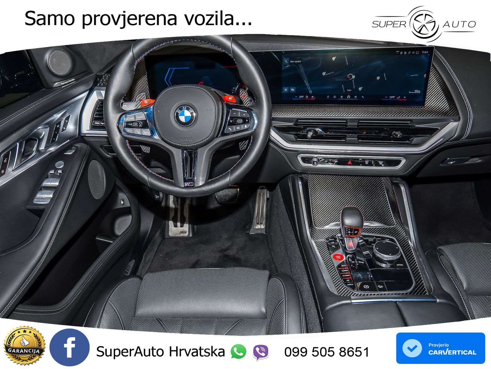 BMW XM 4.4 V8 (653 KS) xDrive Steptronic LED+GR SJED+ACC