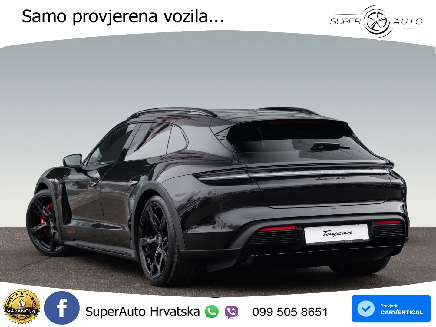 Porsche Taycan Cross Turismo 4S 105 kWh (598 KS)