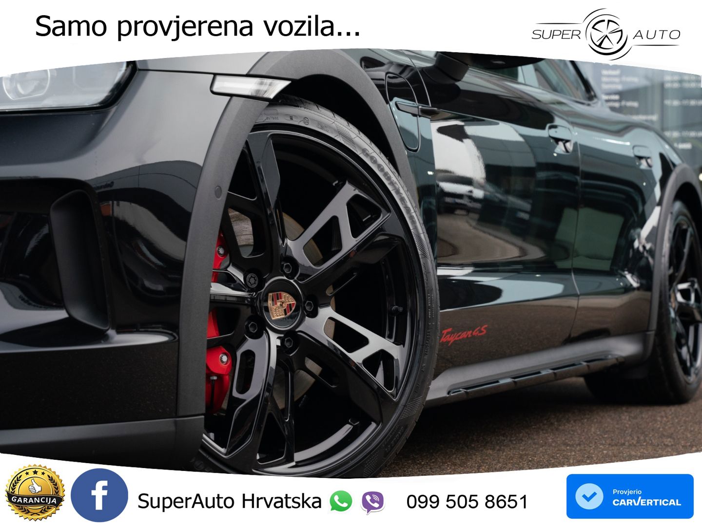 Porsche Taycan Cross Turismo 4S 105 kWh (598 KS)