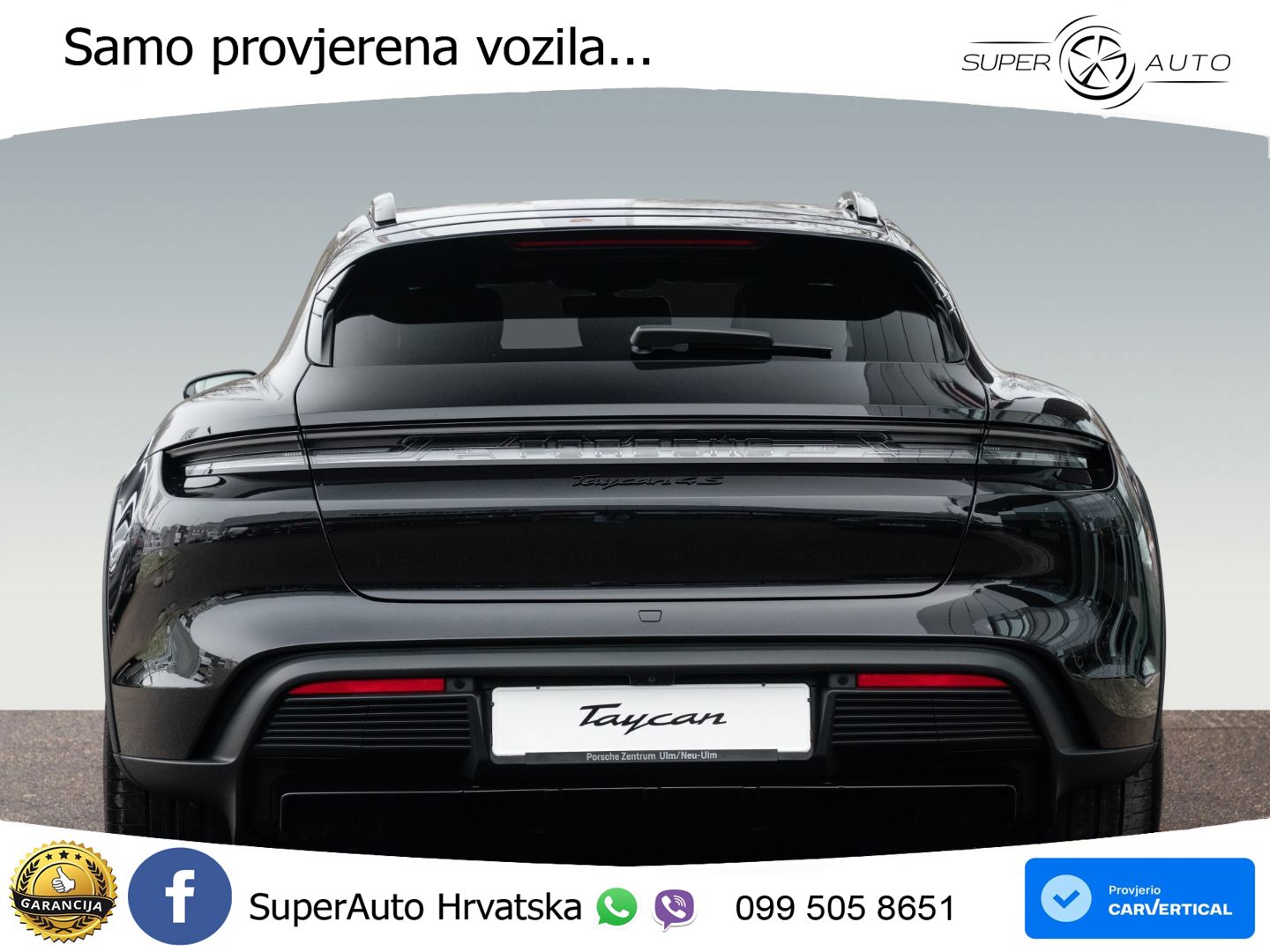 Porsche Taycan Cross Turismo 4S 105 kWh (598 KS)