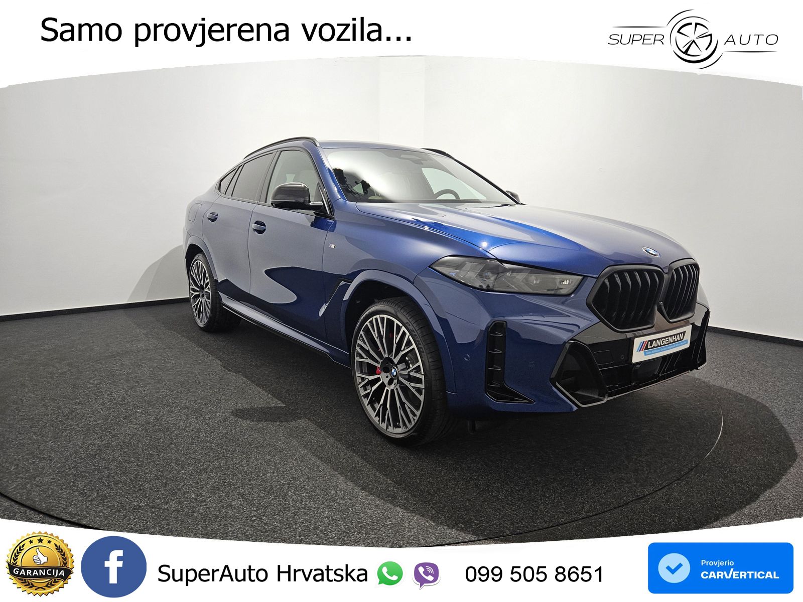 BMW X6 40d (352 KS) xDrive Steptronic M Sport LED+GR SJED+ACC