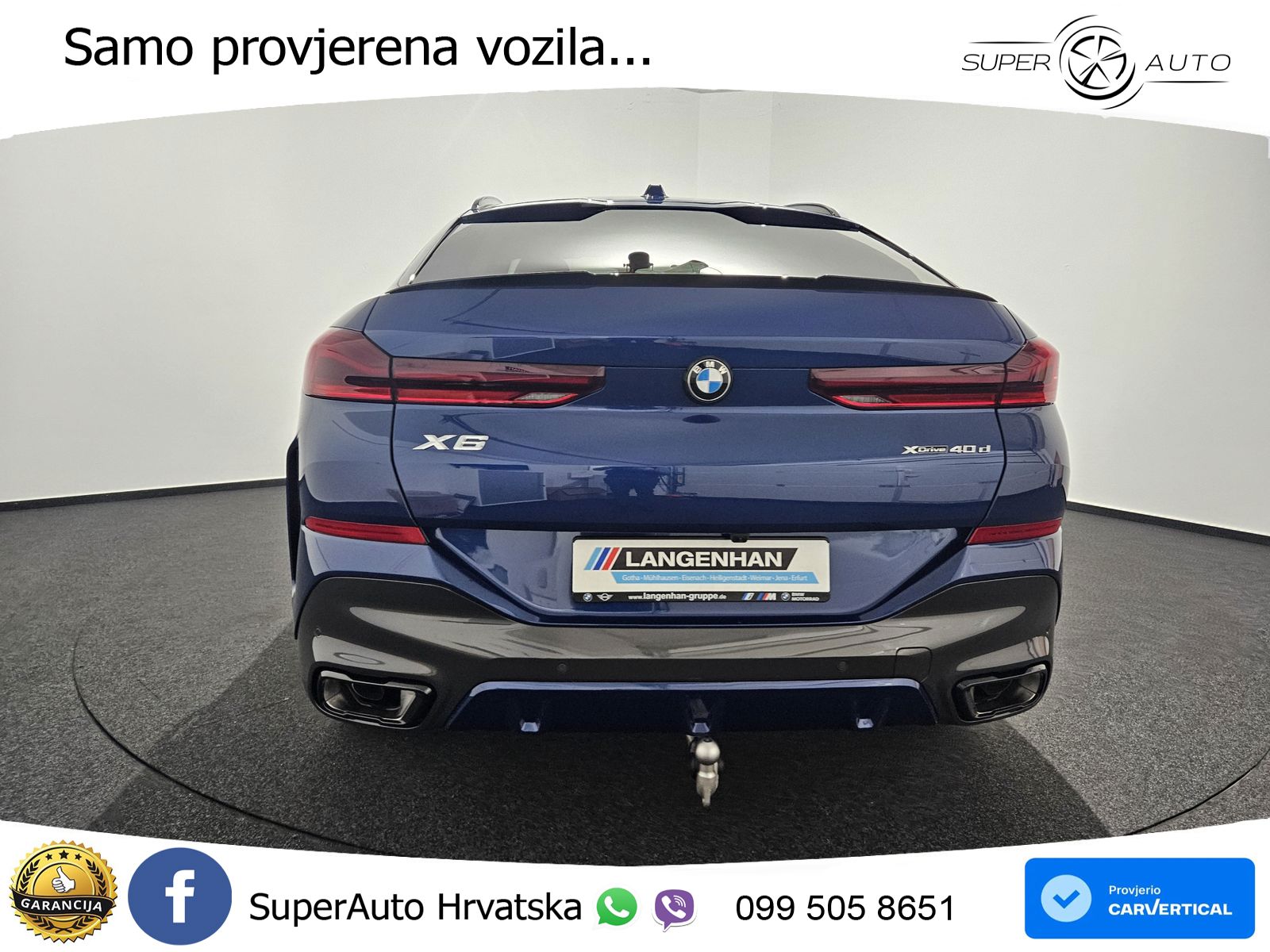 BMW X6 40d (352 KS) xDrive Steptronic M Sport LED+GR SJED+ACC