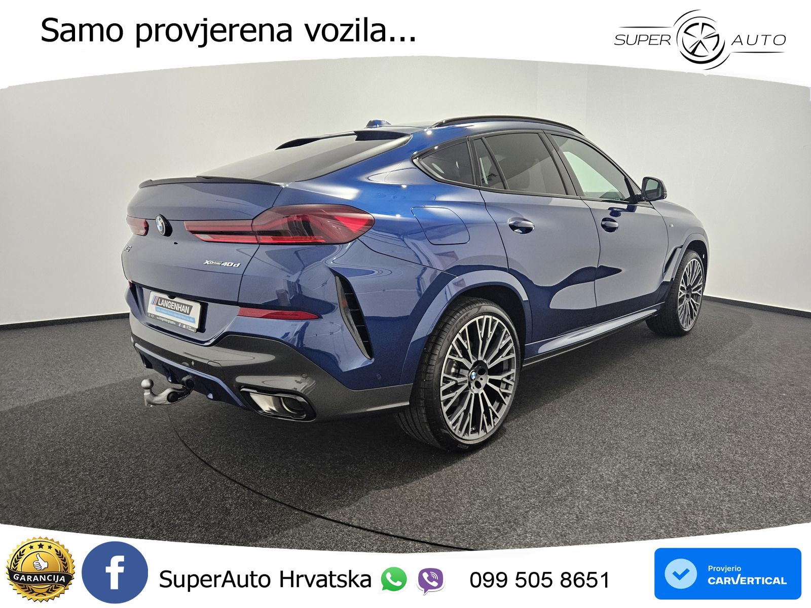 BMW X6 40d (352 KS) xDrive Steptronic M Sport LED+GR SJED+ACC