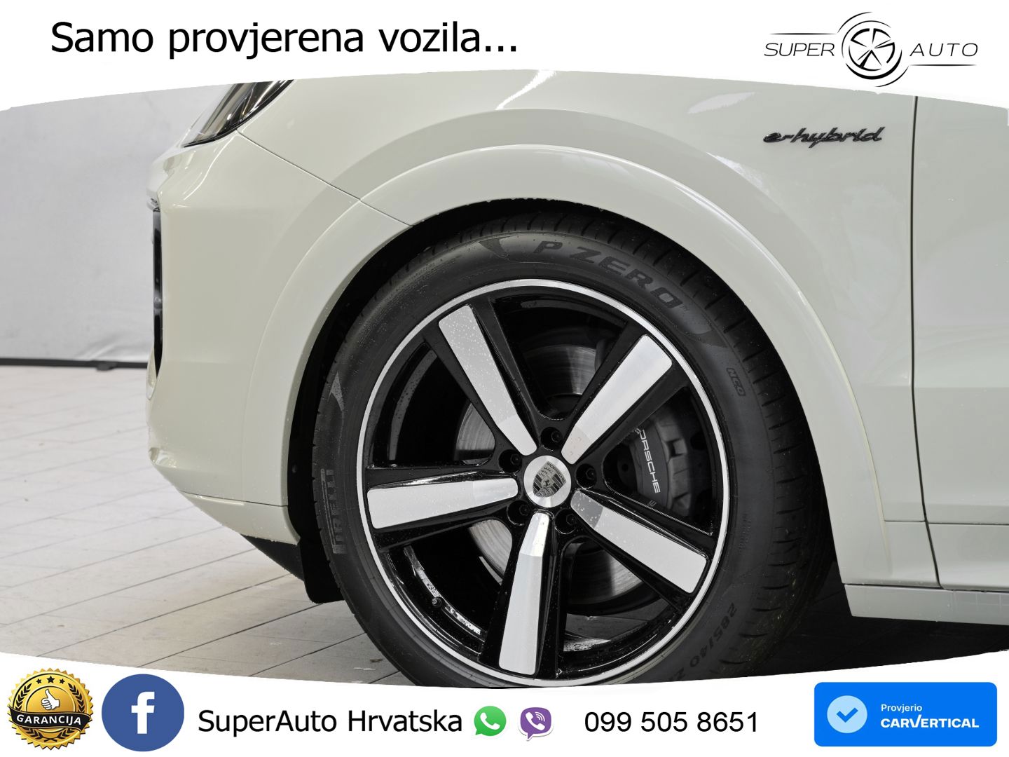Porsche Cayenne 3.0 V6 (470 KS) E-Hybrid Tiptronic S LED+GR SJED+ACC