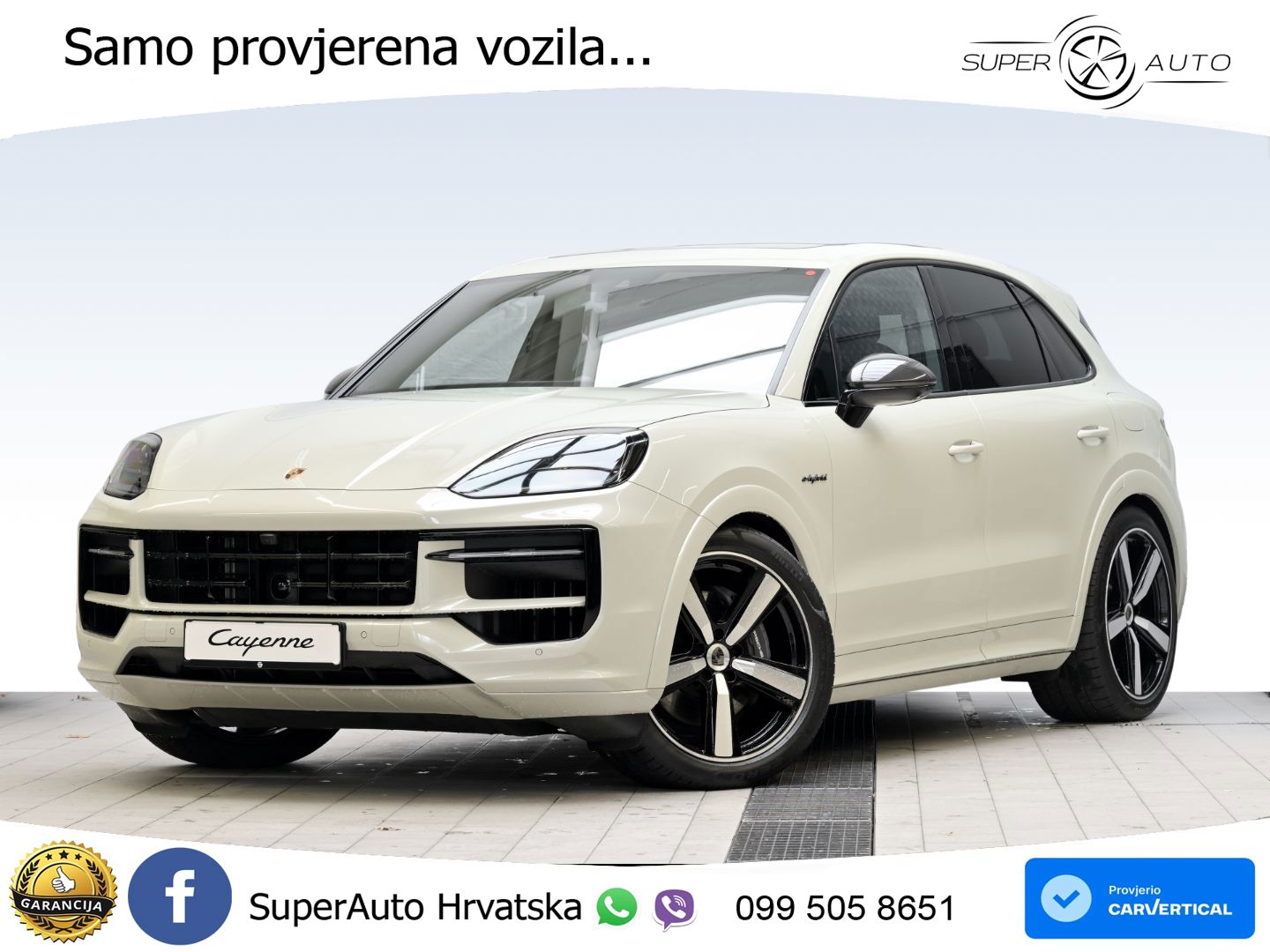 Porsche Cayenne 3.0 V6 (470 KS) E-Hybrid Tiptronic S LED+GR SJED+ACC