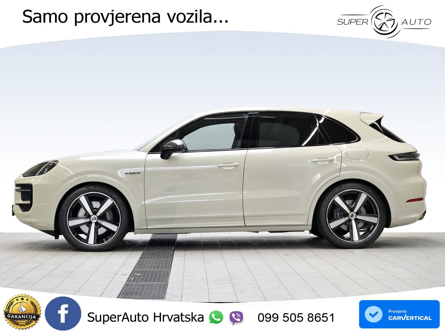 Porsche Cayenne 3.0 V6 (470 KS) E-Hybrid Tiptronic S LED+GR SJED+ACC