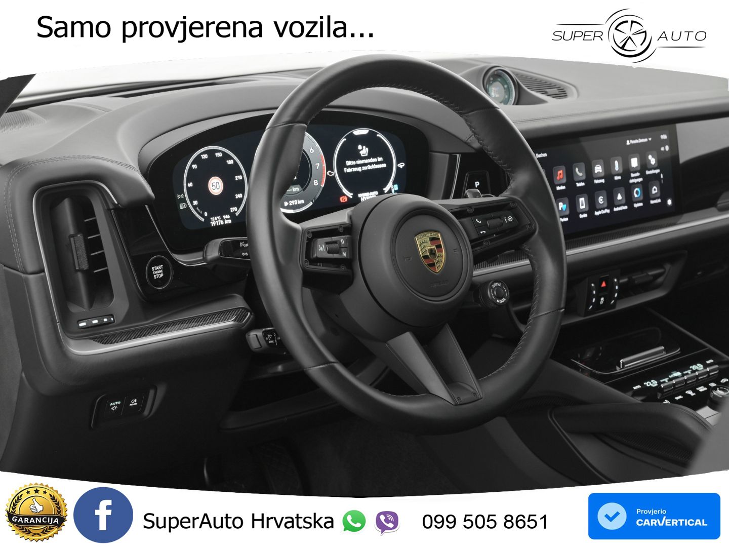 Porsche Cayenne 3.0 V6 (470 KS) E-Hybrid Tiptronic S LED+GR SJED+ACC