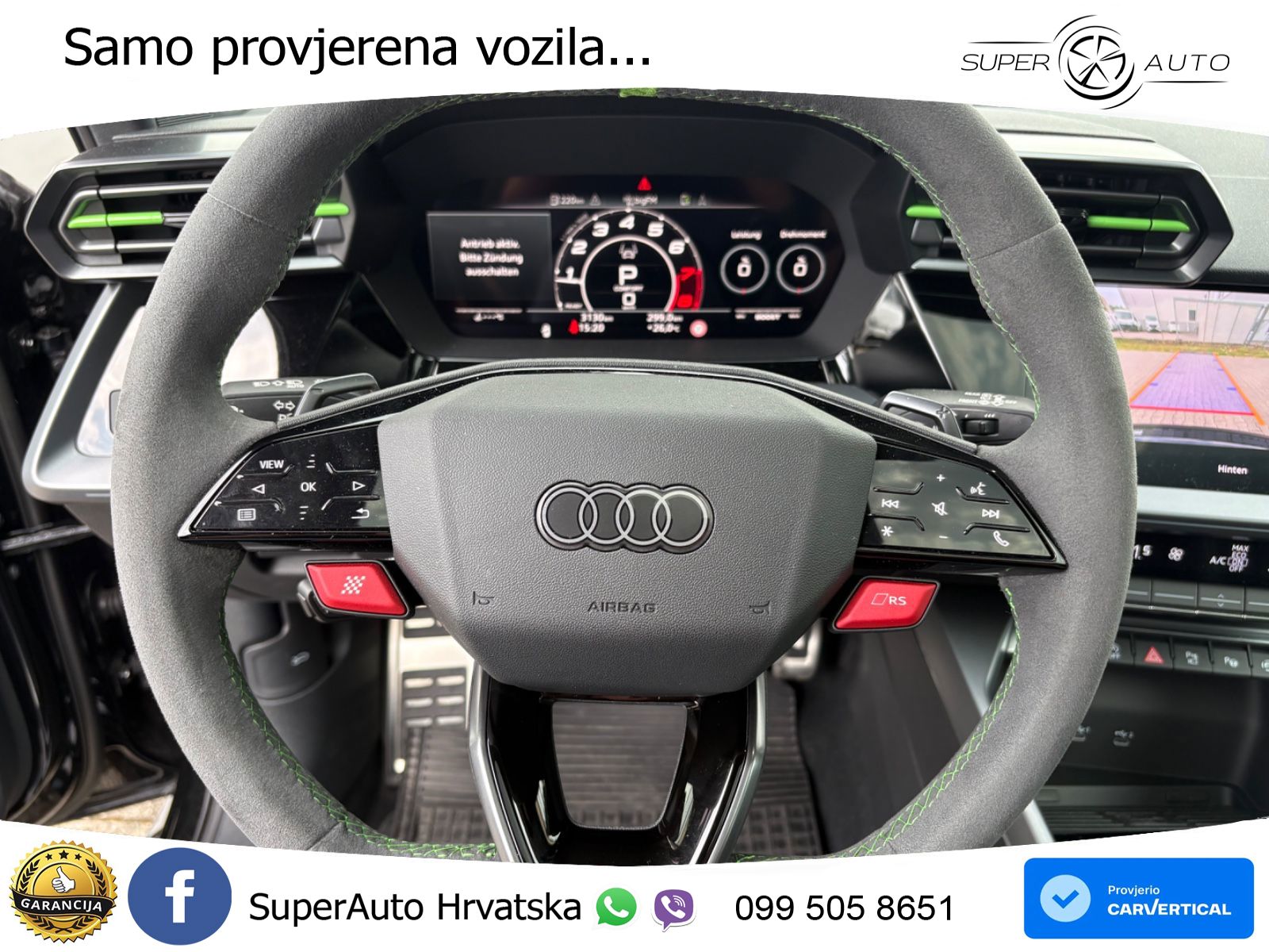 Audi RS3 Sedan 2.5 TFSI (400 KS) quattro S tronic LED+GR SJED+ACC