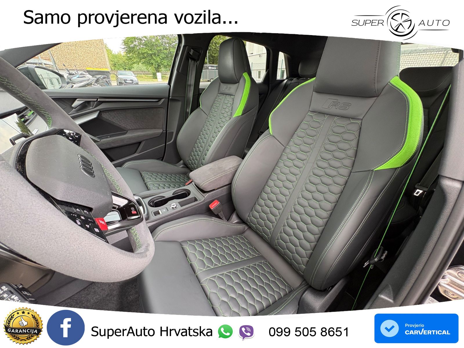 Audi RS3 Sedan 2.5 TFSI (400 KS) quattro S tronic LED+GR SJED+ACC