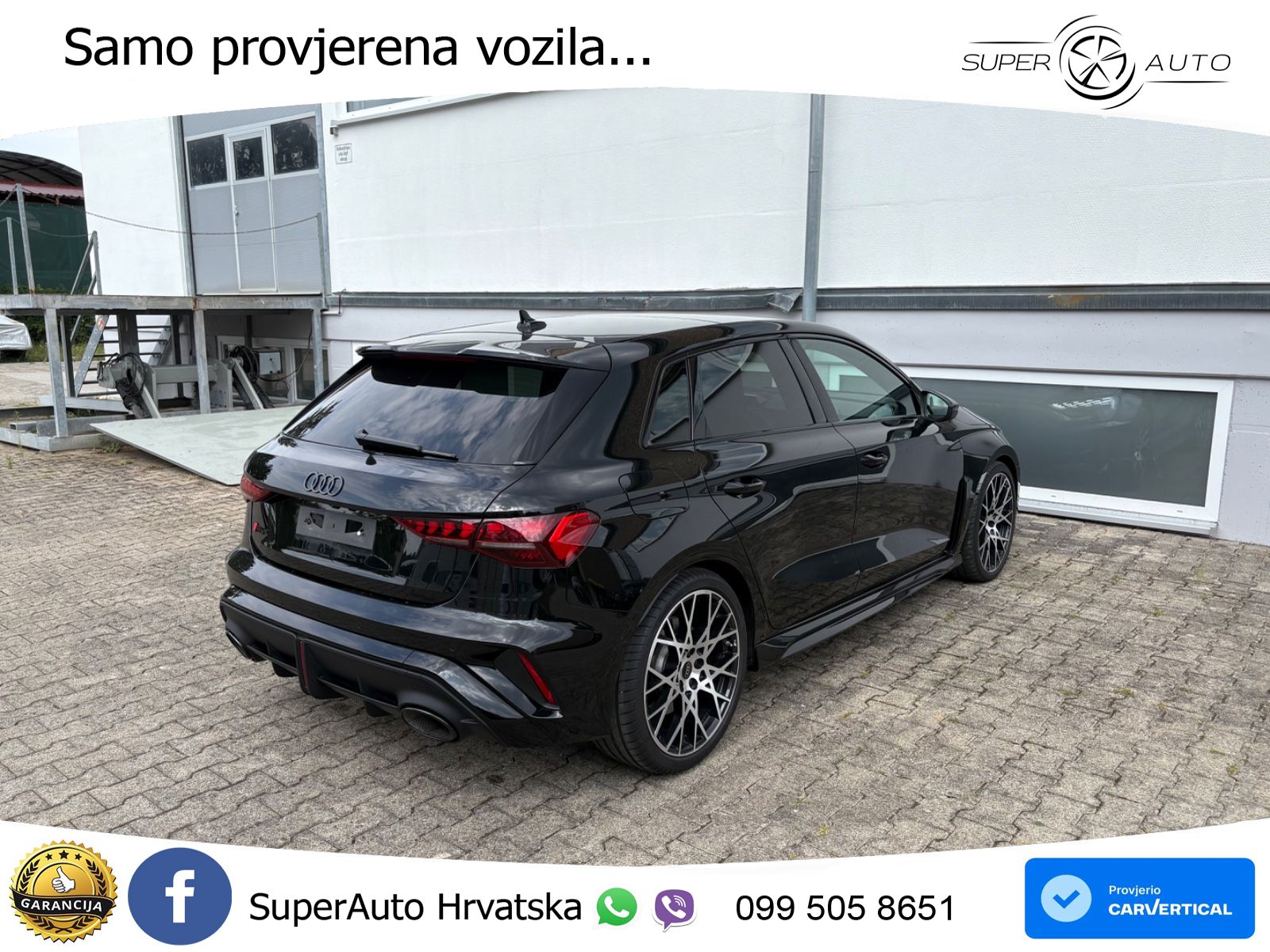 Audi RS3 Sedan 2.5 TFSI (400 KS) quattro S tronic LED+GR SJED+ACC