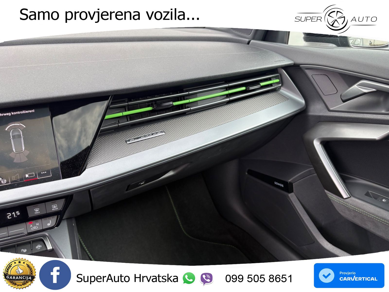 Audi RS3 Sedan 2.5 TFSI (400 KS) quattro S tronic LED+GR SJED+ACC