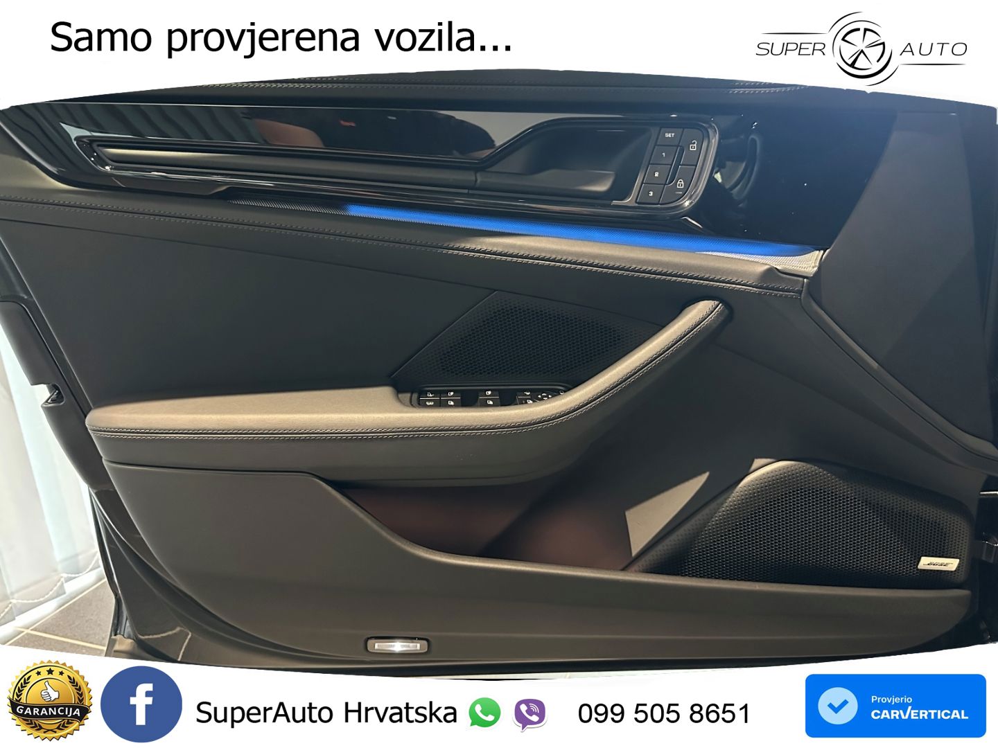 Porsche Panamera 4S 2.9 V6 (544 KS) E-Hybrid PDK ZRAČNI+ACC+GR SJED+KAM+PANO