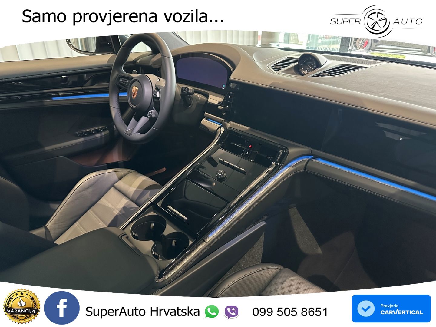 Porsche Panamera 4S 2.9 V6 (544 KS) E-Hybrid PDK ZRAČNI+ACC+GR SJED+KAM+PANO