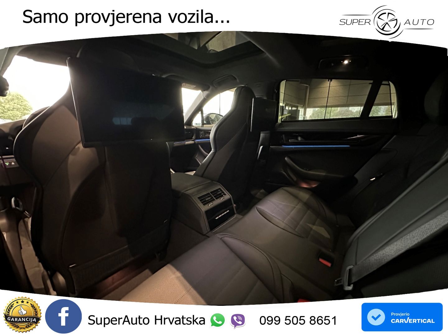 Porsche Panamera 4S 2.9 V6 (544 KS) E-Hybrid PDK ZRAČNI+ACC+GR SJED+KAM+PANO