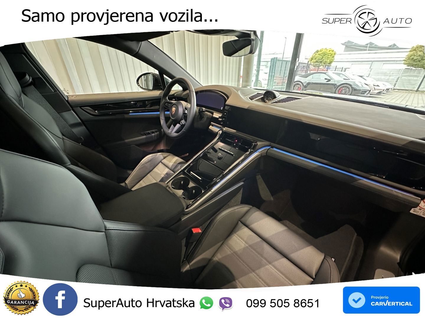 Porsche Panamera 4S 2.9 V6 (544 KS) E-Hybrid PDK ZRAČNI+ACC+GR SJED+KAM+PANO