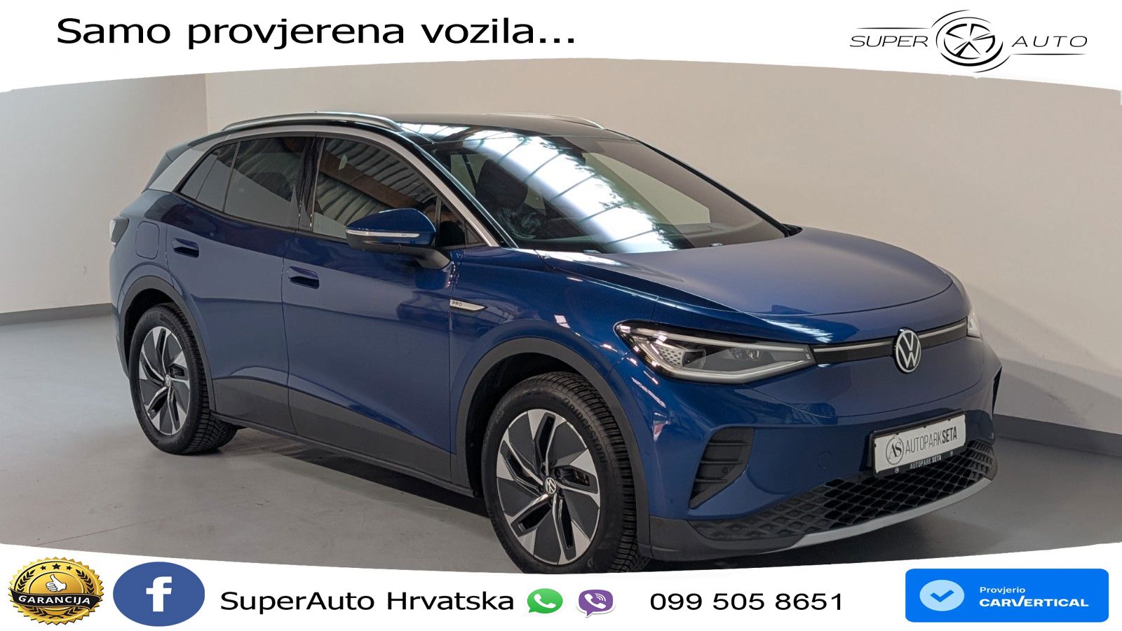 Volkswagen ID.4 Pro Performance 82 kWh (204 KS)