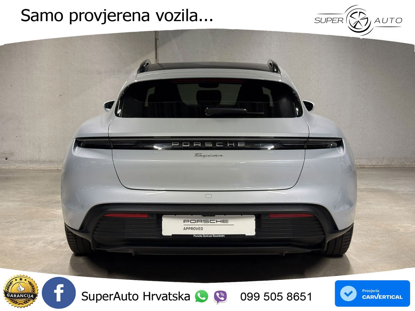 Porsche Taycan Sport Turismo GTS Performance Plus 93.4 kWh (598 KS)