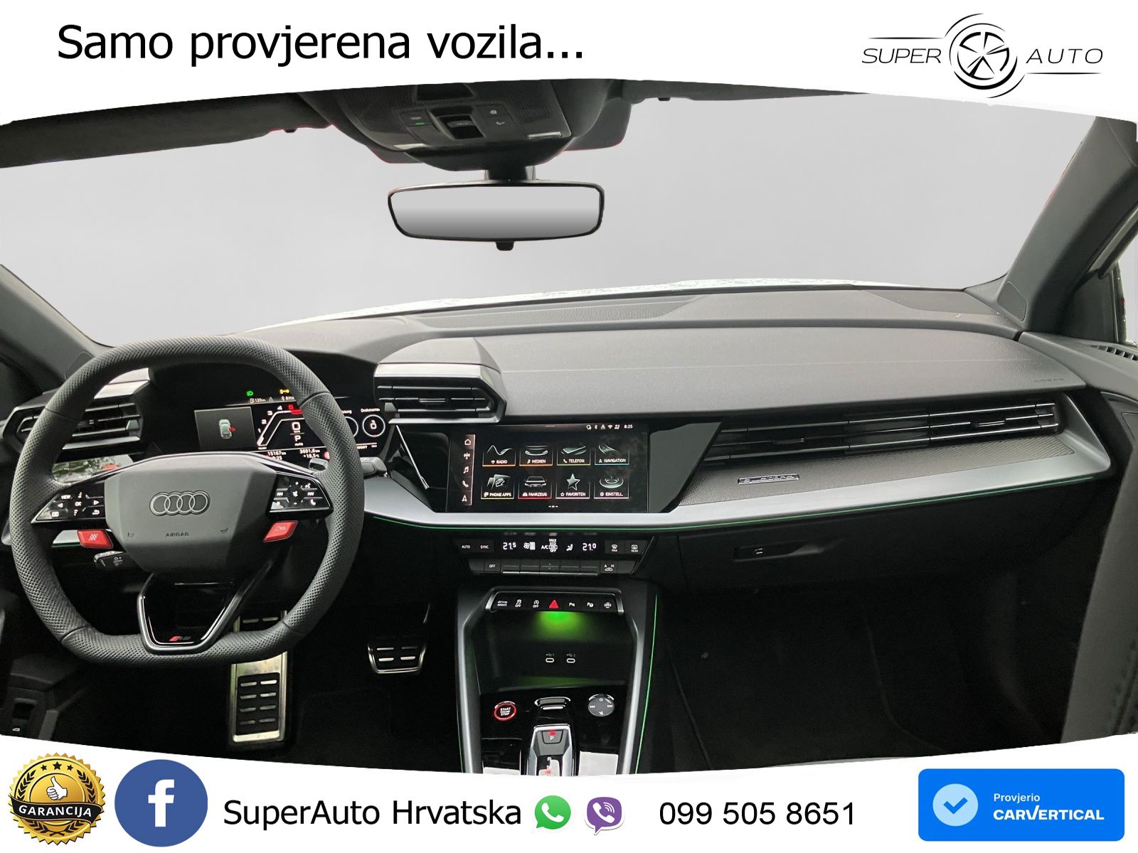 Audi RS3 Sportback 2.5 TFSI (400 KS) quattro S tronic