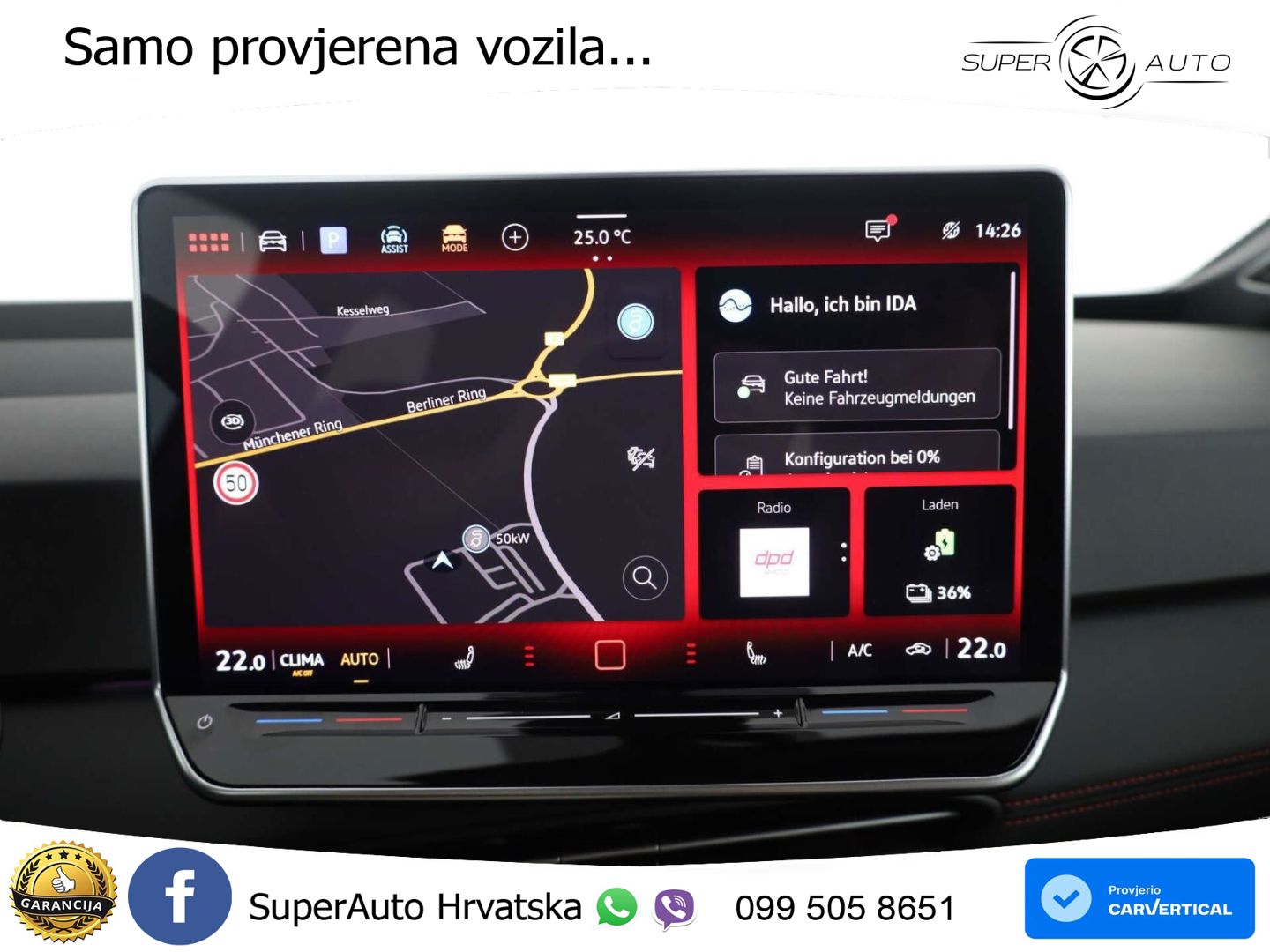 Volkswagen ID.3 GTX 84 kWh (286 KS) LED+GR SJED+ACC