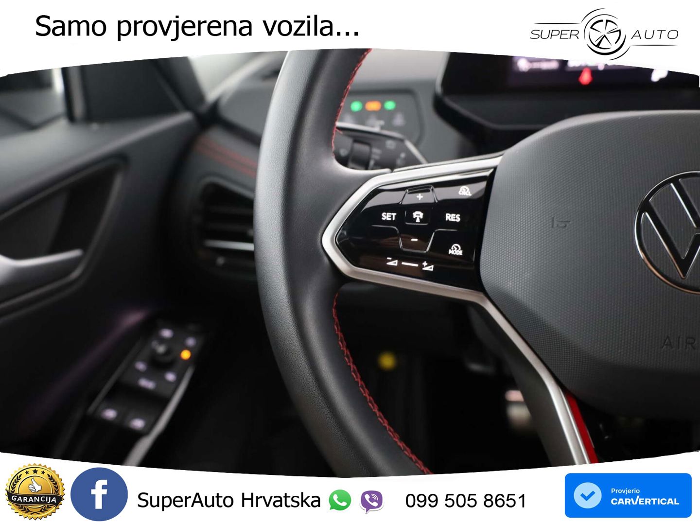 Volkswagen ID.3 GTX 84 kWh (286 KS) LED+GR SJED+ACC