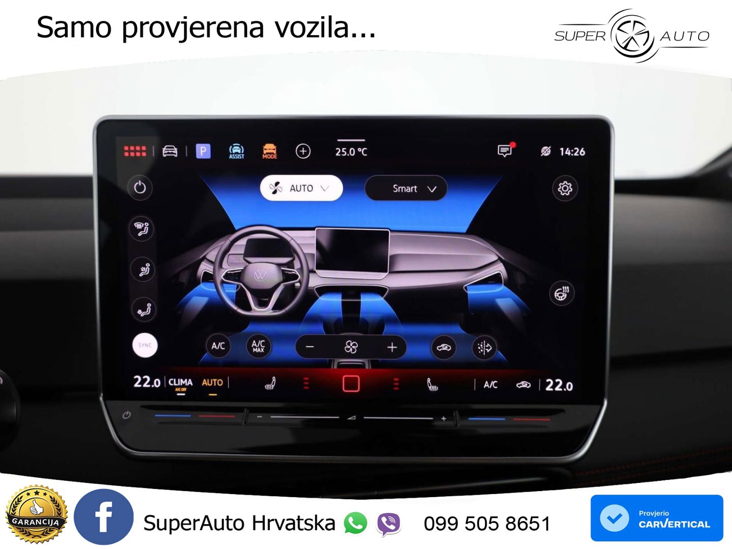 Volkswagen ID.3 GTX 84 kWh (286 KS) LED+GR SJED+ACC