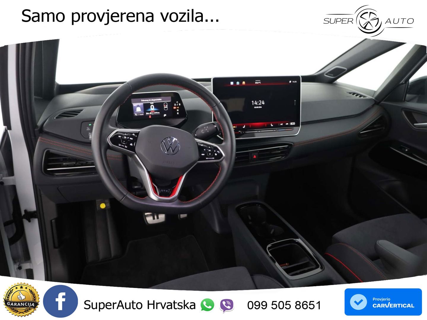 Volkswagen ID.3 GTX 84 kWh (286 KS) LED+GR SJED+ACC