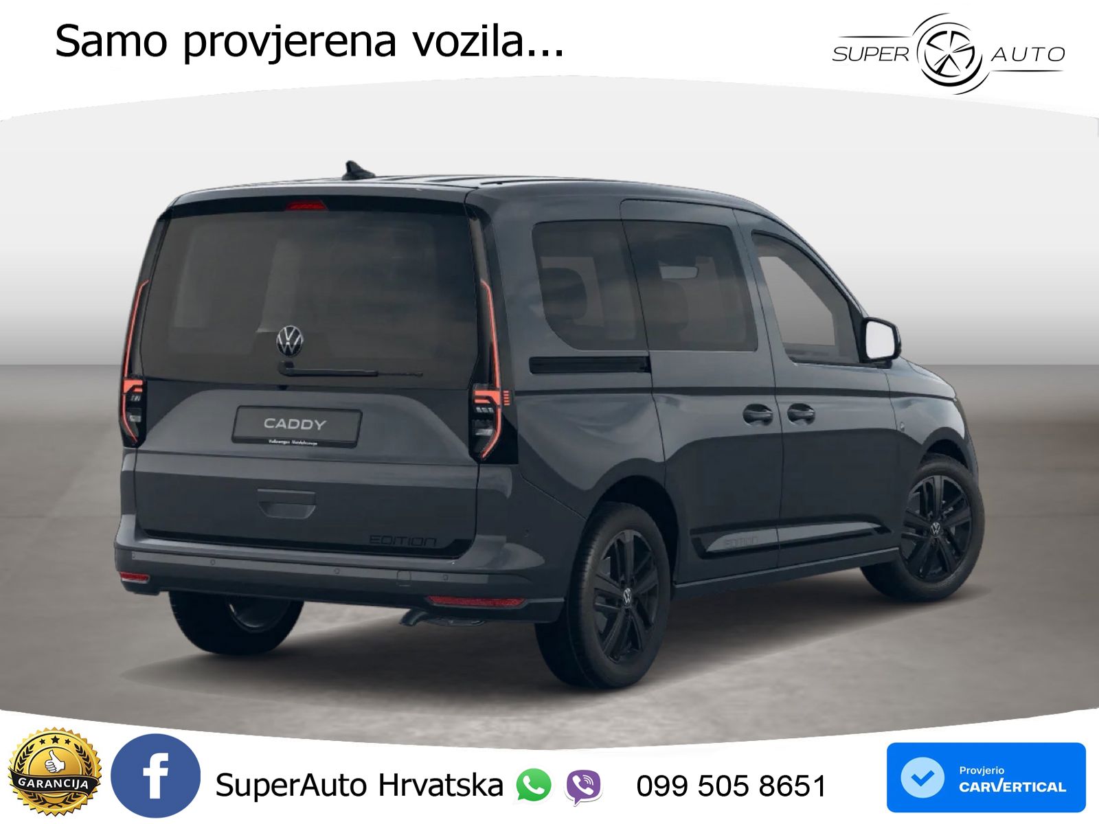 VW Caddy 116 KS LED+GR SJED+ACC