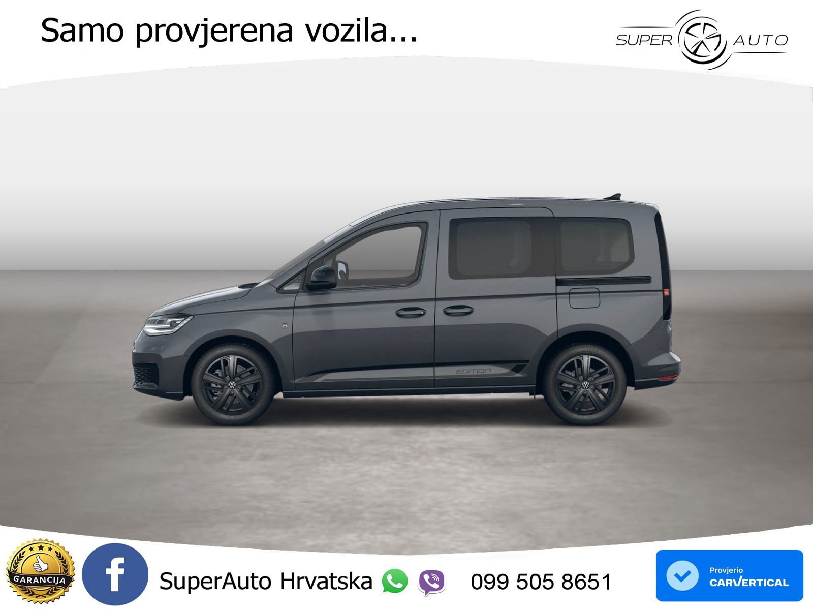 VW Caddy 116 KS LED+GR SJED+ACC