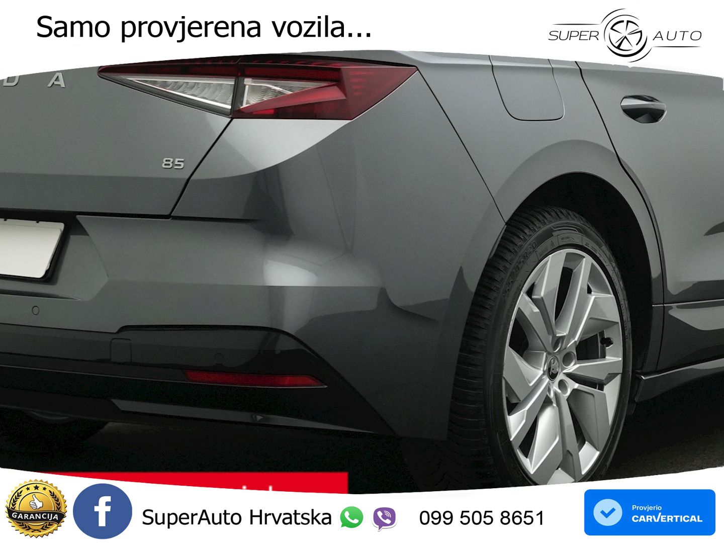 Škoda Enyaq Coupe iV 85 82 kWh (286 KS) Loft LED+GR SJED+ACC